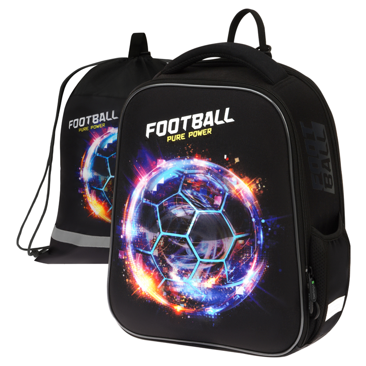 Ранец Berlingo Expert Mini "Football power" 36*27*14см, 2 отделения, 2 кармана, ан, Черный
Ранец Berlingo Expert Mini "Football power" 36*27*14см, 2 отделения, 2 кармана, ан, Черный