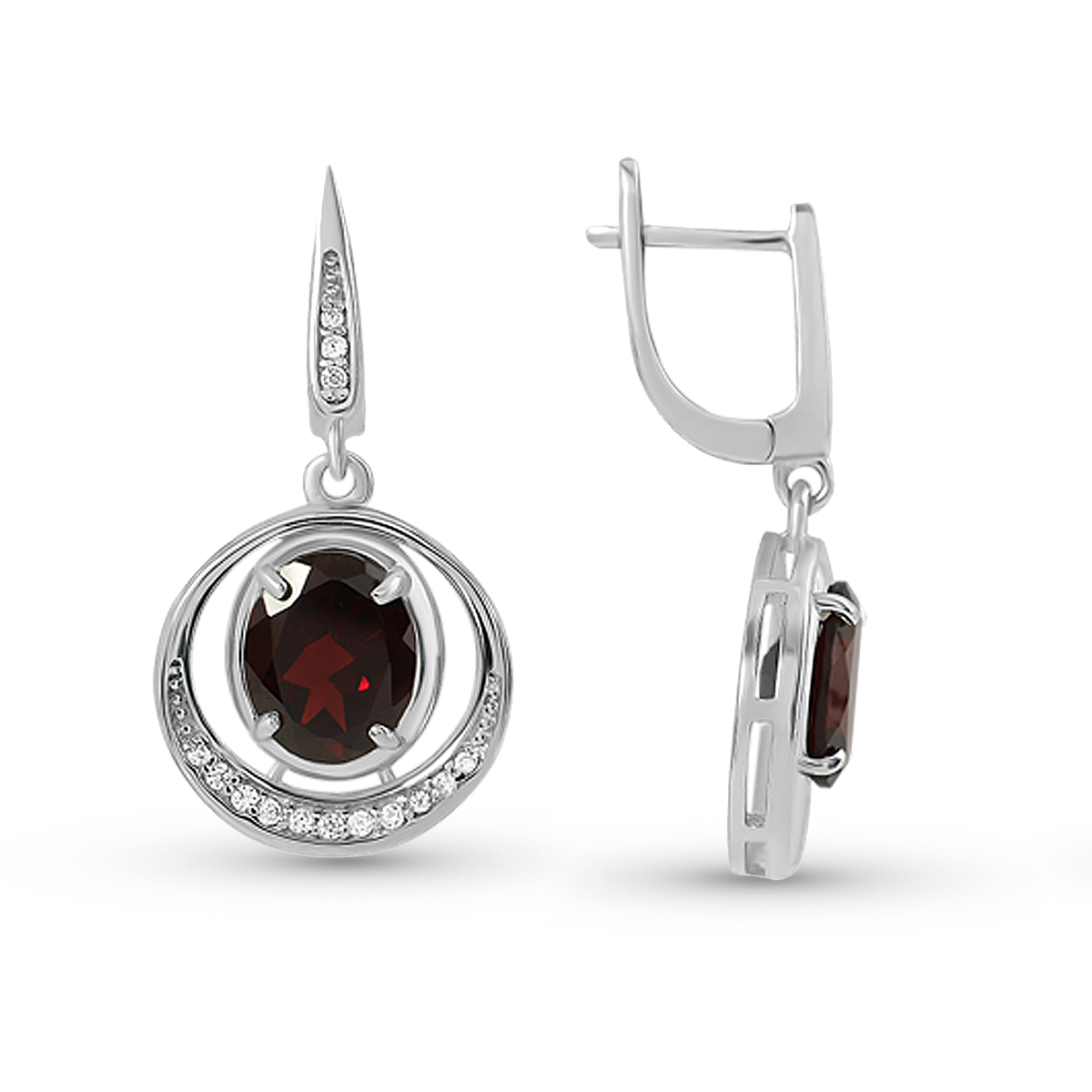 Серьги женские из серебра Balex Jewellery 2405736436, гранат/фианит, 2405736436
Серьги женские из серебра Balex Jewellery 2405736436, гранат/фианит, 2405736436