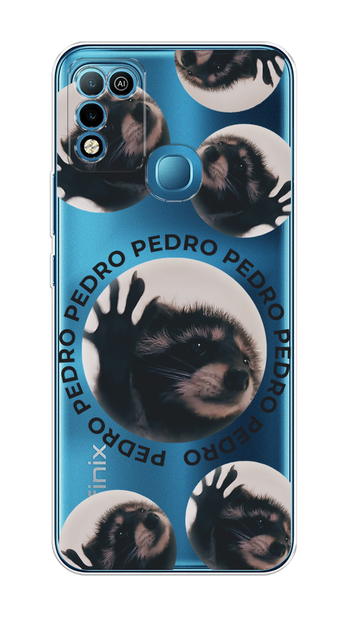 Чехол на Infinix HOT 10 Play/HOT 11 Play "Pedro енот", Черный;бежевый;прозрачный, 3100650-1
Чехол на Infinix HOT 10 Play/HOT 11 Play "Pedro енот", Черный;бежевый;прозрачный, 3100650-1