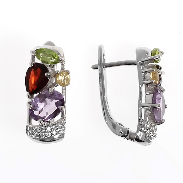 Серьги женские из серебра Balex Jewellery 2405936845, аметист/гранат, 2405936845
Серьги женские из серебра Balex Jewellery 2405936845, аметист/гранат, 2405936845