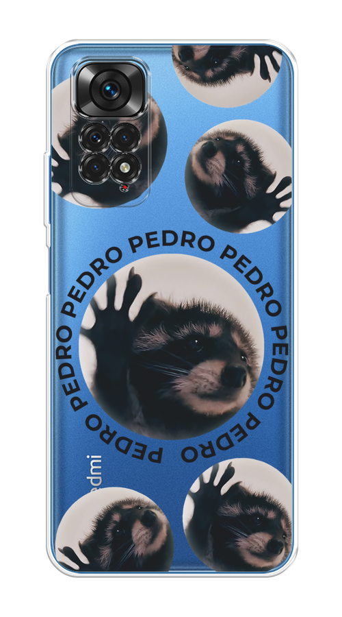 Чехол на Xiaomi Redmi Note 11 4G Global/Redmi Note 11S "Pedro енот", Черный;бежевый;прозрачный, 313850-1
Чехол на Xiaomi Redmi Note 11 4G Global/Redmi Note 11S "Pedro енот", Черный;бежевый;прозрачный, 313850-1