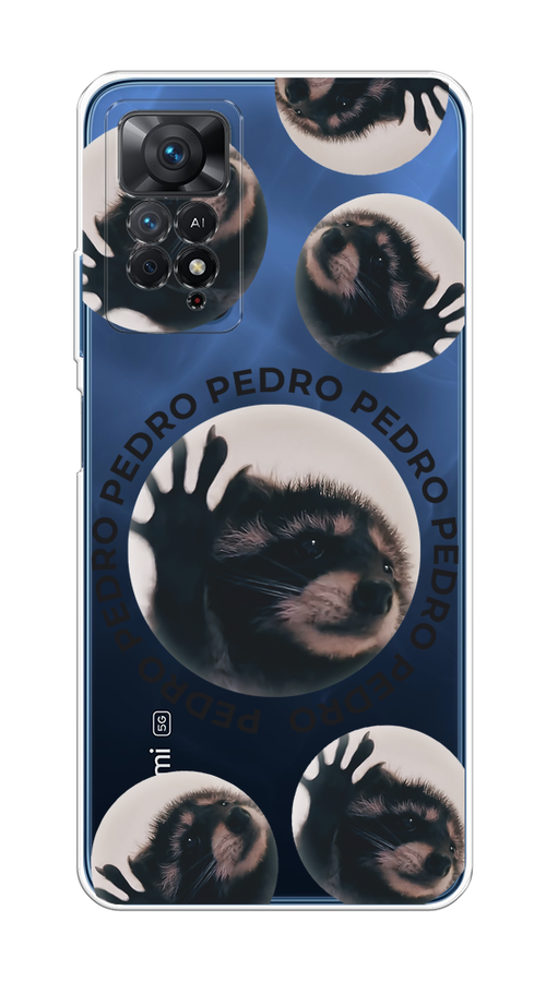 Чехол на Redmi Note 11 Pro/11 Pro 5G/11E Pro/12 Pro 4G "Pedro енот", Черный;бежевый;прозрачный, 314850-1
Чехол на Redmi Note 11 Pro/11 Pro 5G/11E Pro/12 Pro 4G "Pedro енот", Черный;бежевый;прозрачный, 314850-1