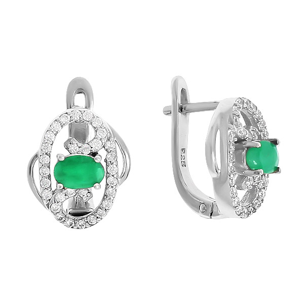 Серьги женские из серебра Balex Jewellery 2405936931, изумруд/фианит, 2405936931
Серьги женские из серебра Balex Jewellery 2405936931, изумруд/фианит, 2405936931
