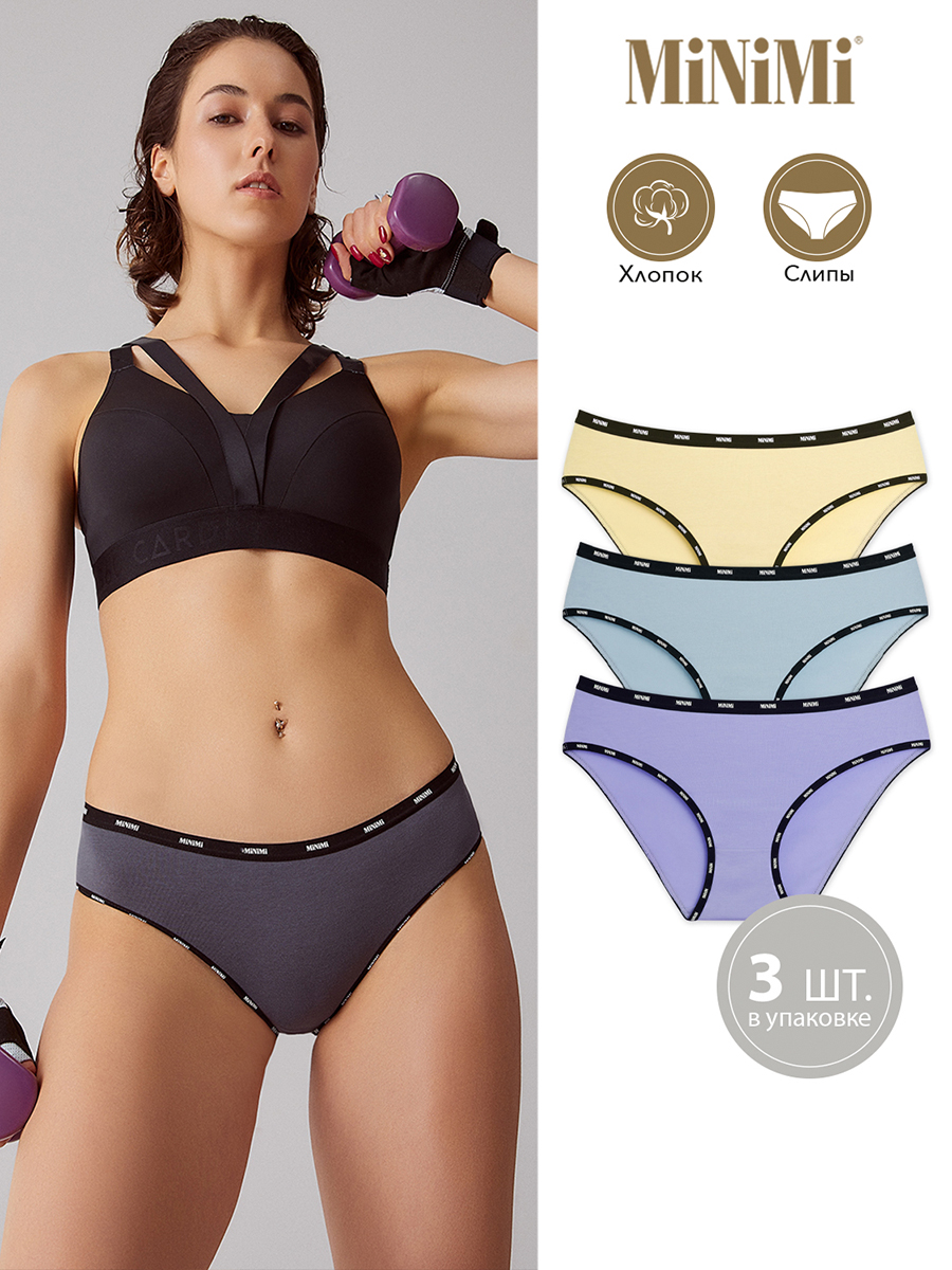 Комплект трусов женских Minimi MS221 SPORT CHIC Slip в ассортименте 44 RU 3 шт., MS221 SPORT CHIC Slip (спайка 3 шт.)
Комплект трусов женских Minimi MS221 SPORT CHIC Slip в ассортименте 44 RU 3 шт., MS221 SPORT CHIC Slip (спайка 3 шт.)