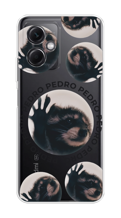 Чехол на Xiaomi Redmi Note 12 5G "Pedro енот", Черный;бежевый;прозрачный, 316950-1
Чехол на Xiaomi Redmi Note 12 5G "Pedro енот", Черный;бежевый;прозрачный, 316950-1