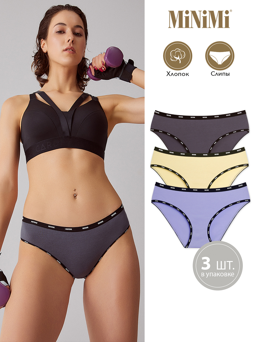 Комплект трусов женских Minimi MS221 SPORT CHIC Slip в ассортименте 42RU 3 шт., MS221 SPORT CHIC Slip (спайка 3 шт.)
Комплект трусов женских Minimi MS221 SPORT CHIC Slip в ассортименте 42RU 3 шт., MS221 SPORT CHIC Slip (спайка 3 шт.)