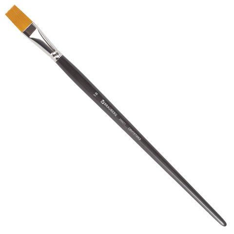 Кисть художественная Brauberg Art Classic, синтетика жесткая, плоская, № 18, 200671, 3 шт, Черный
Кисть художественная Brauberg Art Classic, синтетика жесткая, плоская, № 18, 200671, 3 шт, Черный