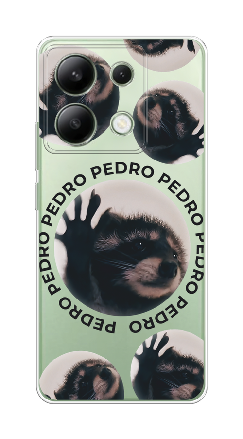 Чехол на Xiaomi Redmi Note 13 4G (Global) "Pedro енот", Черный;бежевый;прозрачный, 321050-1
Чехол на Xiaomi Redmi Note 13 4G (Global) "Pedro енот", Черный;бежевый;прозрачный, 321050-1