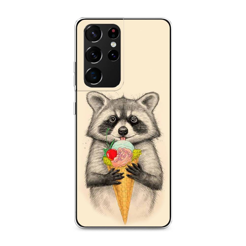 Чехол Awog на Samsung Galaxy S21 Ultra / Самсунг S21 Ultra "Енот с мороженым", Разноцветный, 2102250-10
Чехол Awog на Samsung Galaxy S21 Ultra / Самсунг S21 Ultra "Енот с мороженым", Разноцветный, 2102250-10