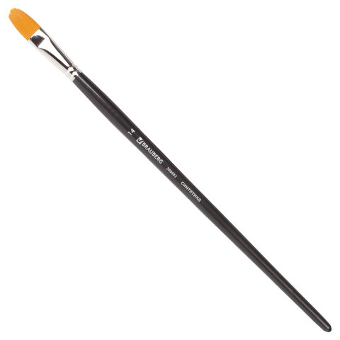 Кисть художественная Brauberg Art Classic, синтетика жесткая, овальная, № 14, 200683, 5 шт, Черный
Кисть художественная Brauberg Art Classic, синтетика жесткая, овальная, № 14, 200683, 5 шт, Черный