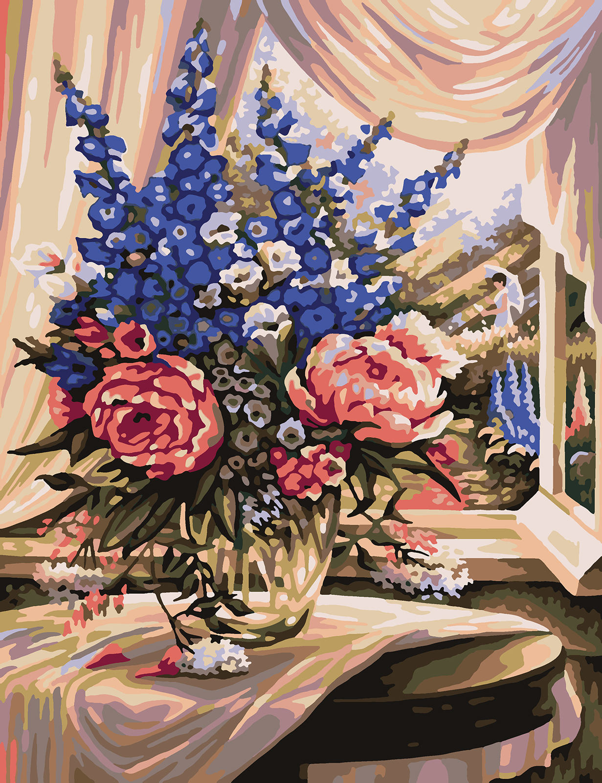 Картина по номерам Красиво Красим Букет С Пионами 80х120см, Букет С Пионами
Картина по номерам Красиво Красим Букет С Пионами 80х120см, Букет С Пионами