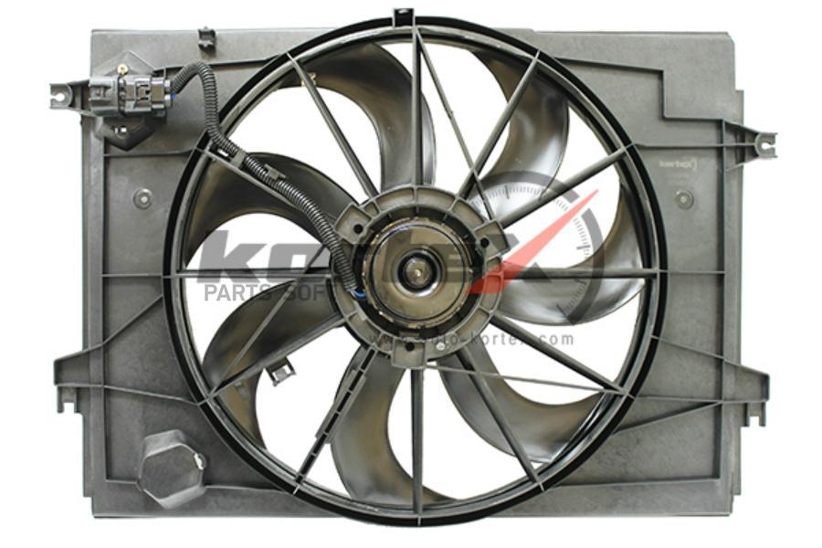 Вентилятор радиатора Hyundai Tucson/Kia Sportage (04-) (тип Dowoon) (LFK 0880) с кожухом
Вентилятор радиатора Hyundai Tucson/Kia Sportage (04-) (тип Dowoon) (LFK 0880) с кожухом