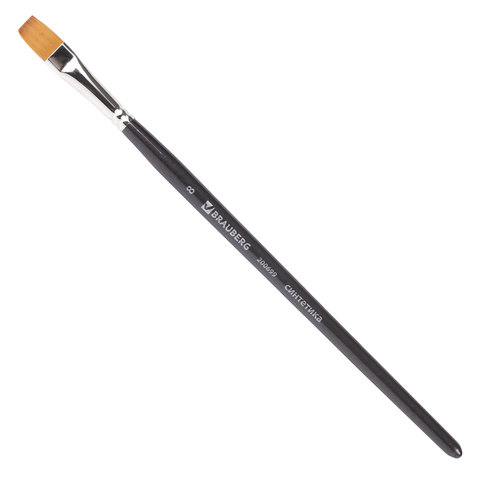 Кисть художественная Brauberg Art Classic, синтетика, плоская, № 8, 200699, 10 шт, Черный
Кисть художественная Brauberg Art Classic, синтетика, плоская, № 8, 200699, 10 шт, Черный