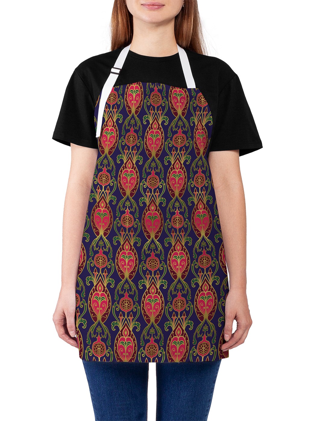 Фартук женский JoyArty для готовки "Восточный винтаж", универсальный размер, Зеленый
Фартук женский JoyArty для готовки "Восточный винтаж", универсальный размер, Зеленый
