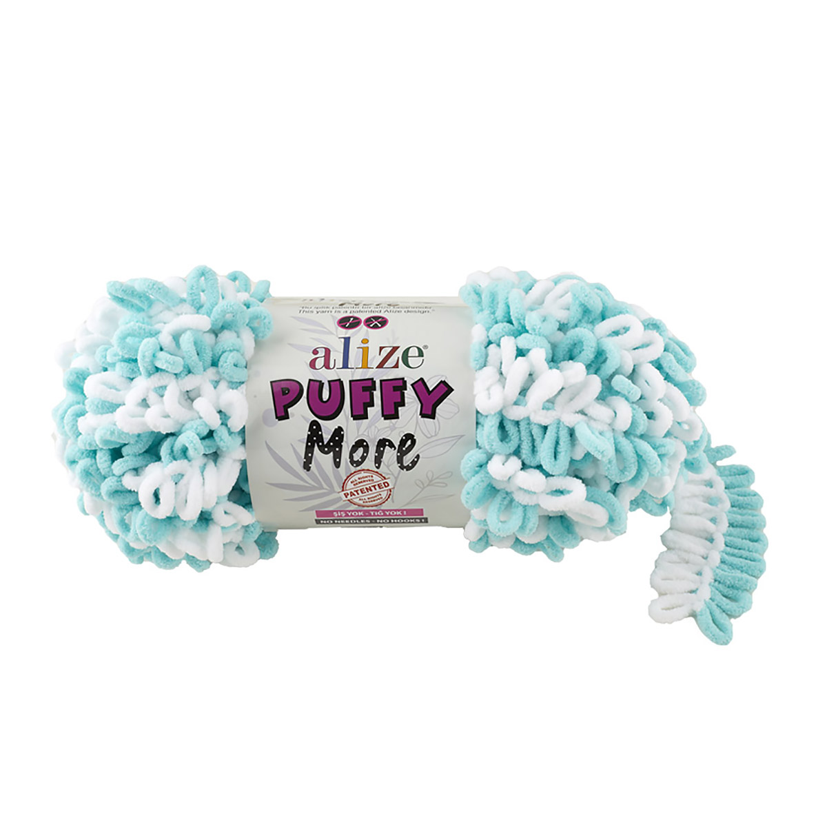 Пряжа ALIZE 'Puffy More', 150г 11,5м (100% микрополиэстер) (6269), 2 мотка, Голубой, Moreapos
Пряжа ALIZE 'Puffy More', 150г 11,5м (100% микрополиэстер) (6269), 2 мотка, Голубой, Moreapos
