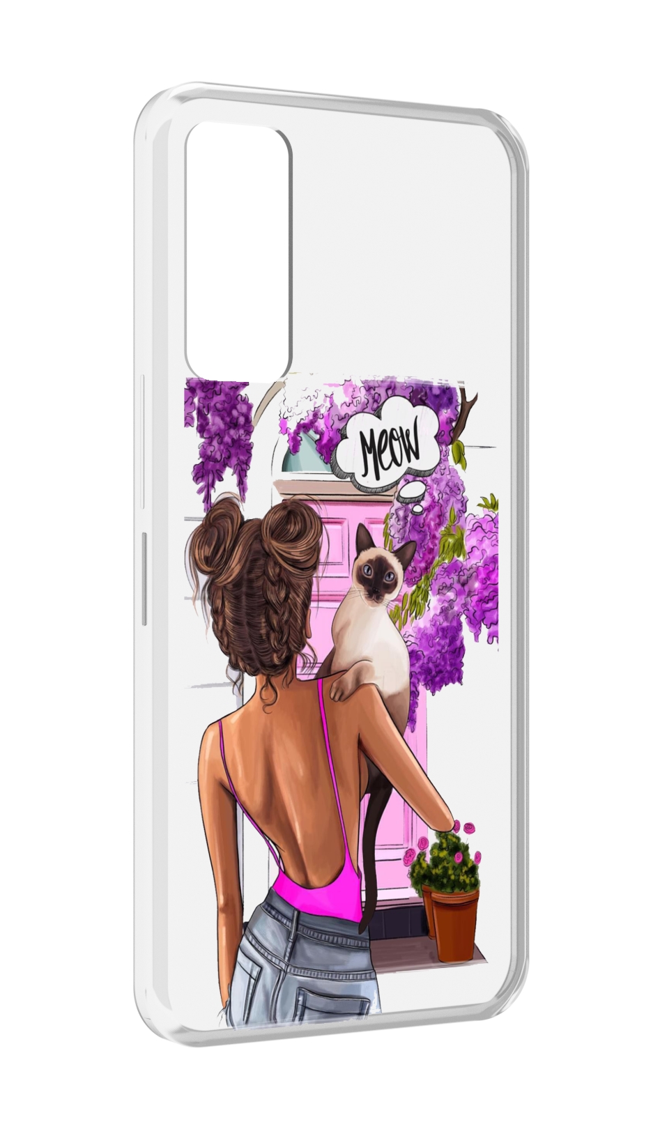 Чехол MyPads Девушка-с-котиком женский для TCL 30 / TCL 30 5G / TCL 30+ plus, Прозрачный, Tocco
Чехол MyPads Девушка-с-котиком женский для TCL 30 / TCL 30 5G / TCL 30+ plus, Прозрачный, Tocco