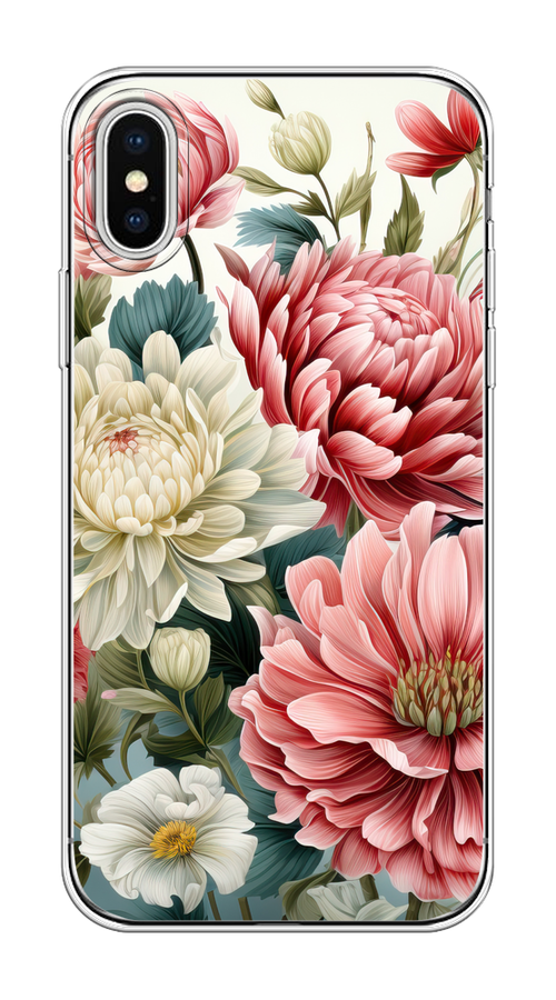 Чехол на Apple iPhone X/XS "Садовые цветы рисунок", Розовый;зеленый;белый, 11850-1
Чехол на Apple iPhone X/XS "Садовые цветы рисунок", Розовый;зеленый;белый, 11850-1