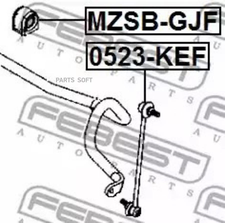 Втулка переднего стабилизатора L=R MAZDA 3 III 13->/6 III 12-> /d=19mm FEBEST MZSB-GJF
Втулка переднего стабилизатора L=R MAZDA 3 III 13->/6 III 12-> /d=19mm FEBEST MZSB-GJF