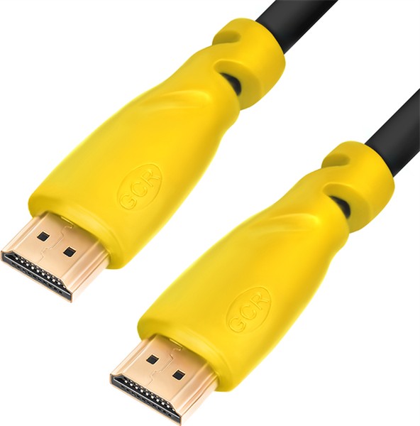 GREENСONNECT м (GCR-HM340-1.5m), GCR Кабель 1.5m HDMI 1.4, желтые коннекторы, 30/30 AWG, позолоченные контакты, FullHD, Ethernet 10.2 Гбит/с, 3D, 4K, экран (GCR-HM340-1.5m)
GREENСONNECT м (GCR-HM340-1.5m), GCR Кабель 1.5m HDMI 1.4, желтые коннекторы, 30/30 AWG, позолоченные контакты, FullHD, Ethernet 10.2 Гбит/с, 3D, 4K, экран (GCR-HM340-1.5m)