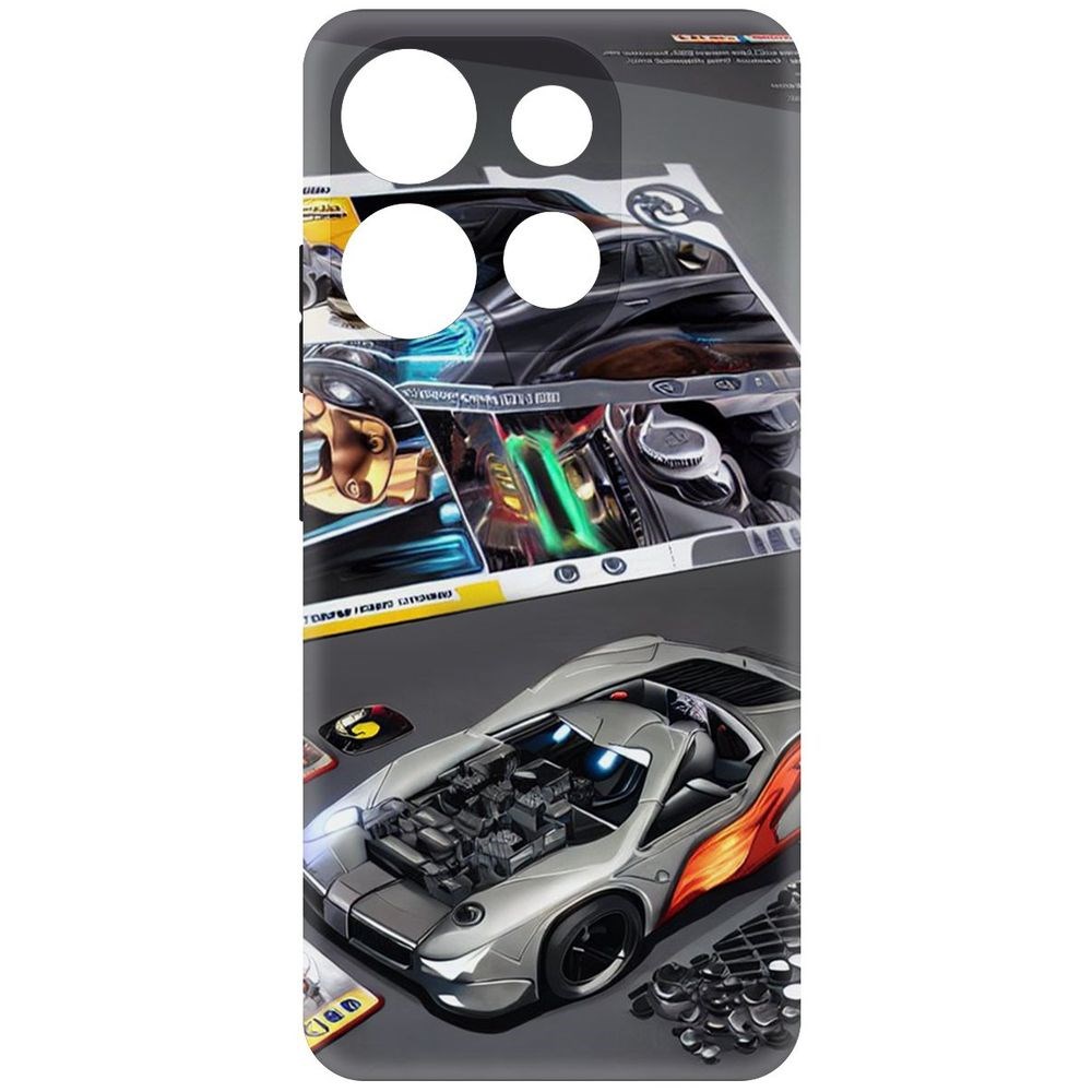 Чехол-накладка Софт Постер для Tecno Spark Go 2023, Черный
Чехол-накладка Софт Постер для Tecno Spark Go 2023, Черный