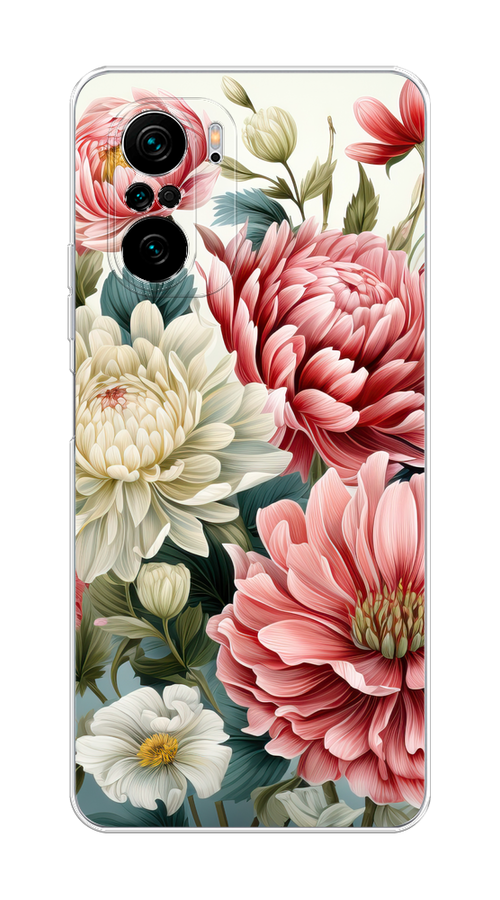 Чехол на Xiaomi Poco F3/Redmi K40/Mi 11i "Садовые цветы рисунок", Розовый;зеленый;белый, 310150-1
Чехол на Xiaomi Poco F3/Redmi K40/Mi 11i "Садовые цветы рисунок", Розовый;зеленый;белый, 310150-1