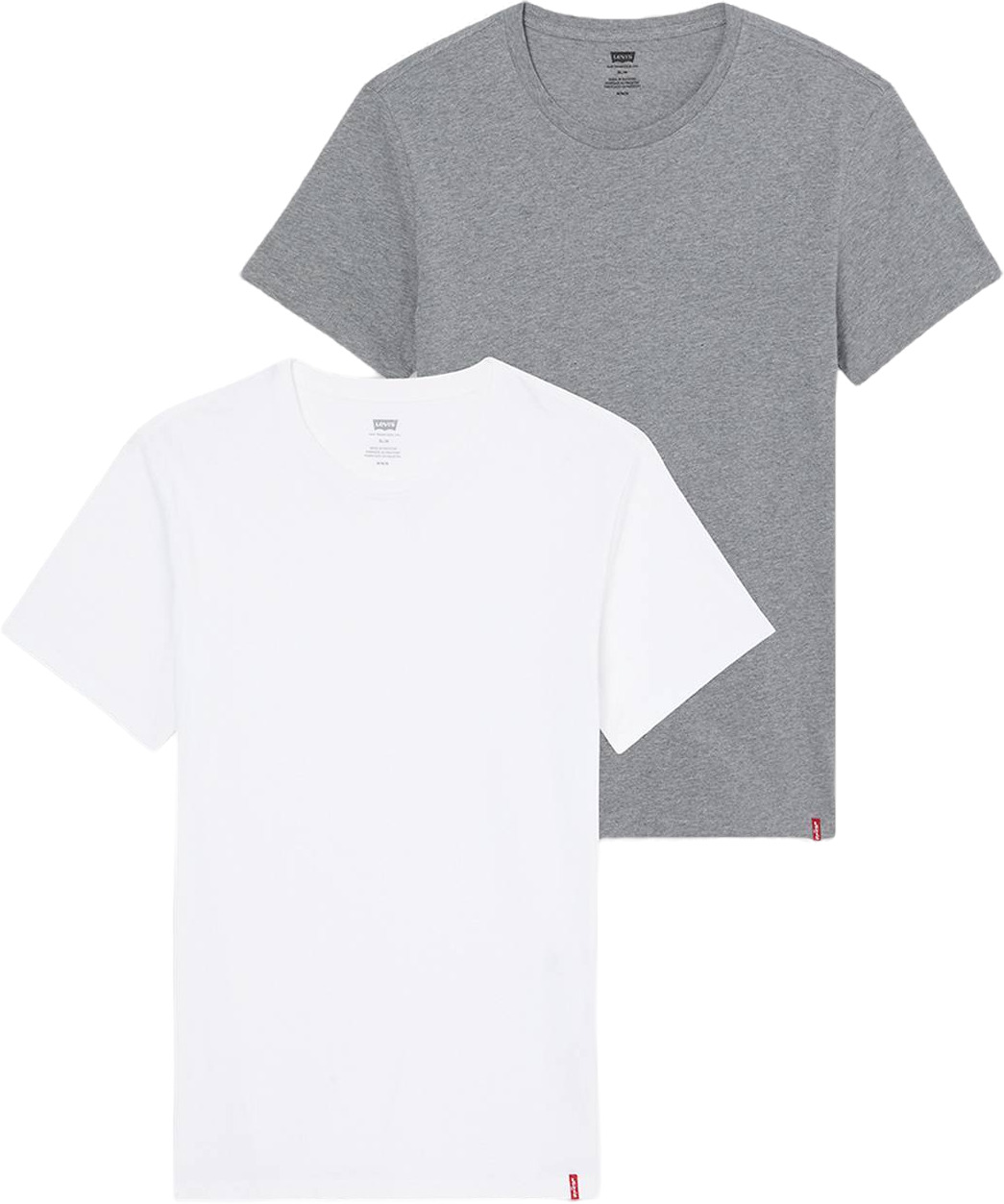 Комплект футболок мужских Levi's Men 2Pack Slim Fit Crewneck T-shirts белый; серый XS 2 шт, Men 2Pack Slim Fit Crewneck T-shirts
Комплект футболок мужских Levi's Men 2Pack Slim Fit Crewneck T-shirts белый; серый XS 2 шт, Men 2Pack Slim Fit Crewneck T-shirts