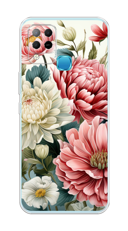Чехол на Infinix HOT 10S/Hot 11 G37 "Садовые цветы рисунок", Розовый;зеленый;белый, 3102150-1
Чехол на Infinix HOT 10S/Hot 11 G37 "Садовые цветы рисунок", Розовый;зеленый;белый, 3102150-1
