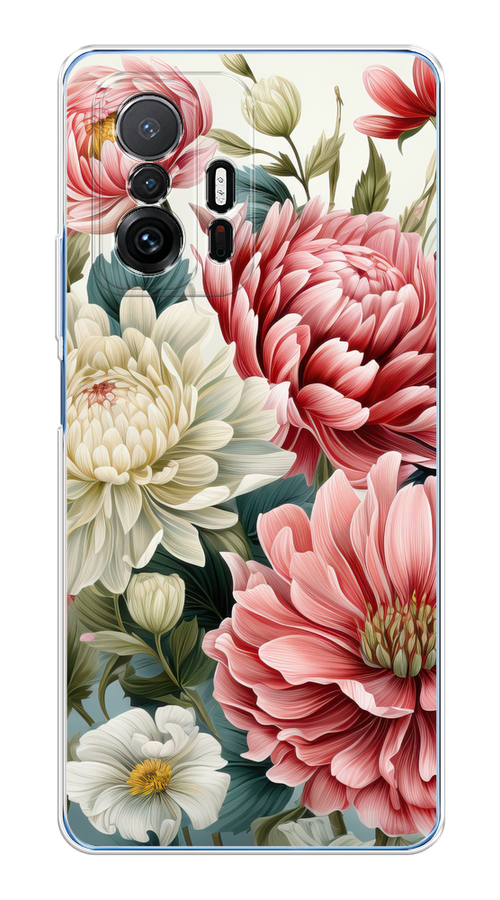 Чехол на Xiaomi Mi 11T/11T Pro "Садовые цветы рисунок", Розовый;зеленый;белый, 311250-1
Чехол на Xiaomi Mi 11T/11T Pro "Садовые цветы рисунок", Розовый;зеленый;белый, 311250-1