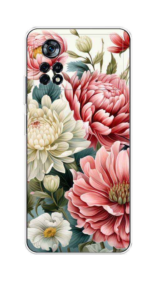Чехол на Xiaomi Poco X4 Pro 5G "Садовые цветы рисунок", Розовый;зеленый;белый, 313150-1
Чехол на Xiaomi Poco X4 Pro 5G "Садовые цветы рисунок", Розовый;зеленый;белый, 313150-1