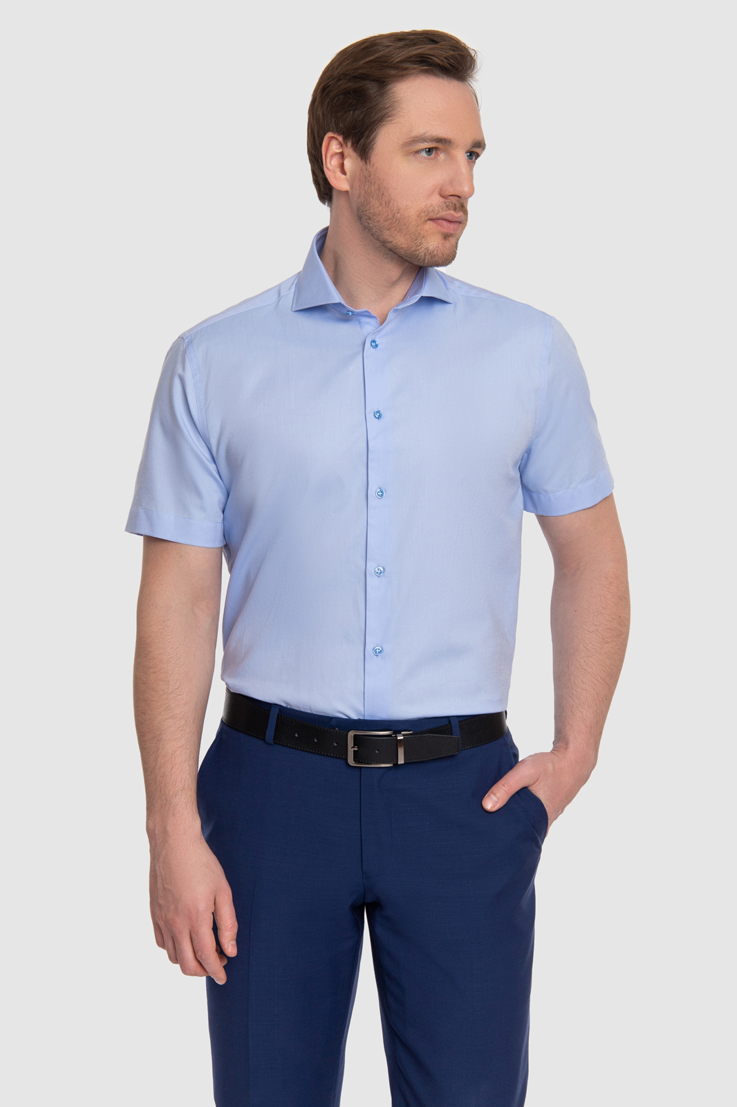 Рубашка мужская Kanzler SBL33CSS/02 голубая 42, SBL33CSS/02
Рубашка мужская Kanzler SBL33CSS/02 голубая 42, SBL33CSS/02