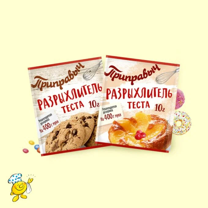 Разрыхлитель теста Приправыч, 10 г х 3 шт, Разрыхлитель теста
Разрыхлитель теста Приправыч, 10 г х 3 шт, Разрыхлитель теста