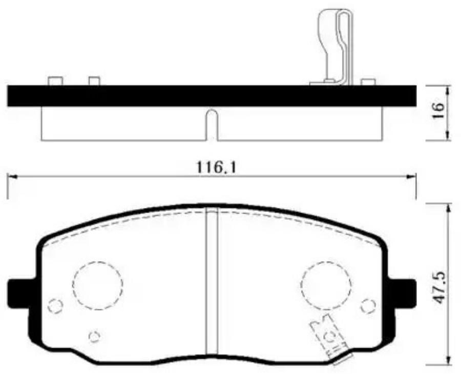 Колодки тормозные дисковые передн KIA: PICANTO 04- \ HYUNDAI: i10 PA 07- HSB HP1025
Колодки тормозные дисковые передн KIA: PICANTO 04- \ HYUNDAI: i10 PA 07- HSB HP1025