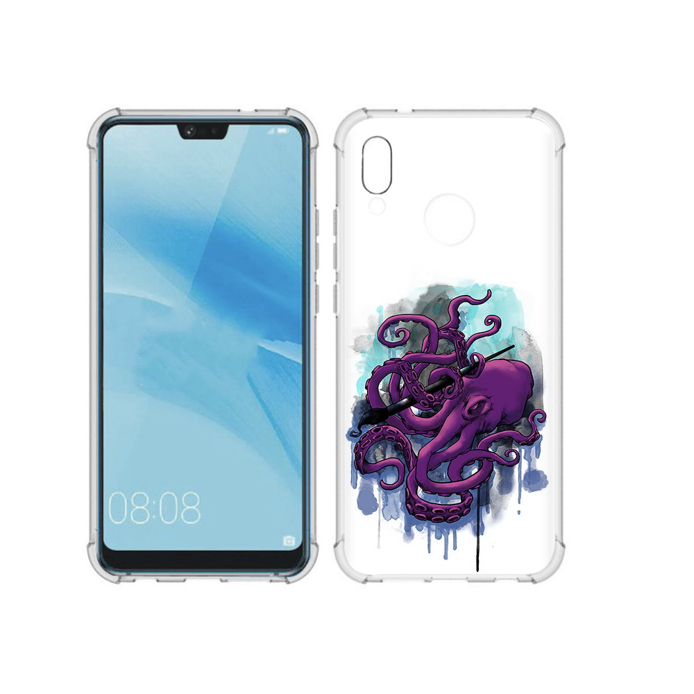Чехол MyPads Tocco для Huawei P20 Lite фиолетовый осьминог (PT130405.51.658), Прозрачный, Tocco
Чехол MyPads Tocco для Huawei P20 Lite фиолетовый осьминог (PT130405.51.658), Прозрачный, Tocco