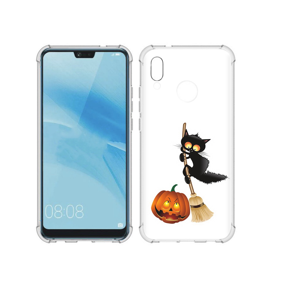 Чехол MyPads Tocco для Huawei P20 Lite хэлуинский котик (PT130405.51.667), Прозрачный, Tocco
Чехол MyPads Tocco для Huawei P20 Lite хэлуинский котик (PT130405.51.667), Прозрачный, Tocco