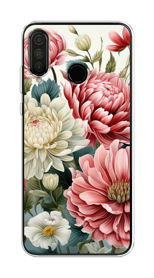 Чехол на Huawei P30 Lite/Honor 20S/20 Lite 2020 "Садовые цветы рисунок", Розовый;зеленый;белый, 610750-1
Чехол на Huawei P30 Lite/Honor 20S/20 Lite 2020 "Садовые цветы рисунок", Розовый;зеленый;белый, 610750-1