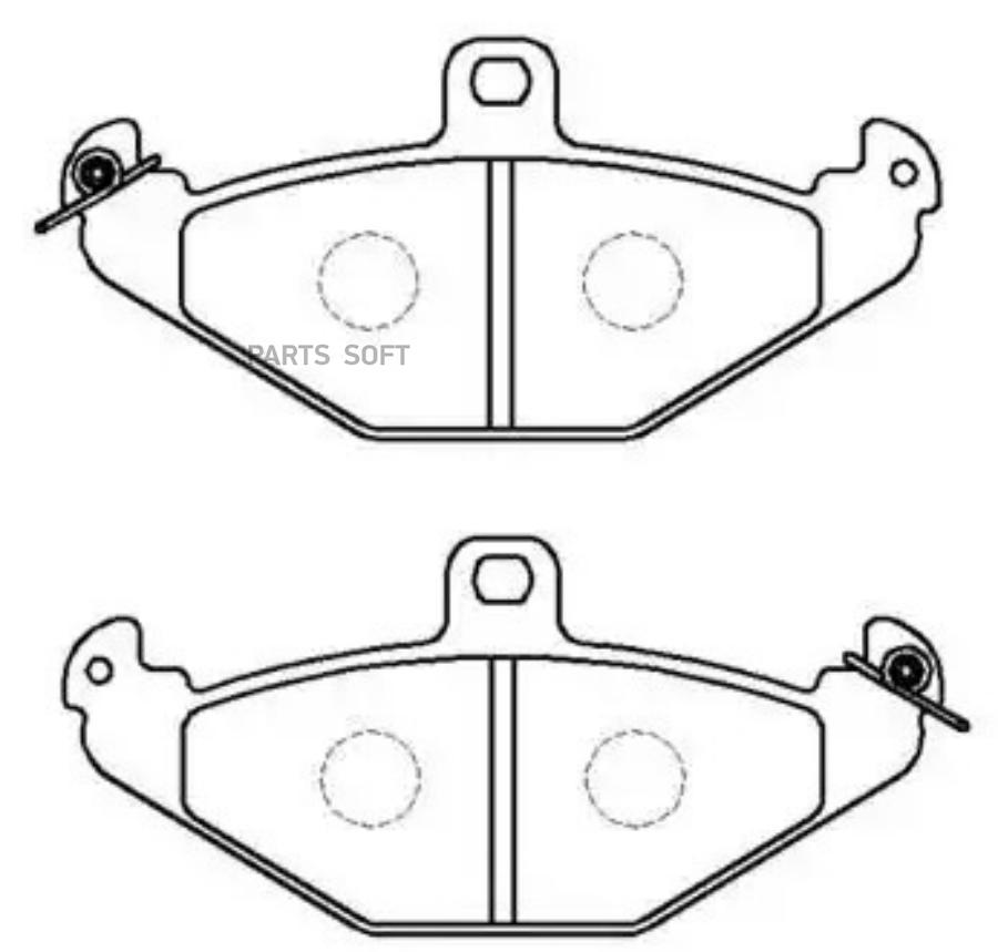 HSB HP9900 Колодки тормозные дисковые RENAULT: E Espace, R-21, Laguna 1: CHRYSLER: Viper
HSB HP9900 Колодки тормозные дисковые RENAULT: E Espace, R-21, Laguna 1: CHRYSLER: Viper