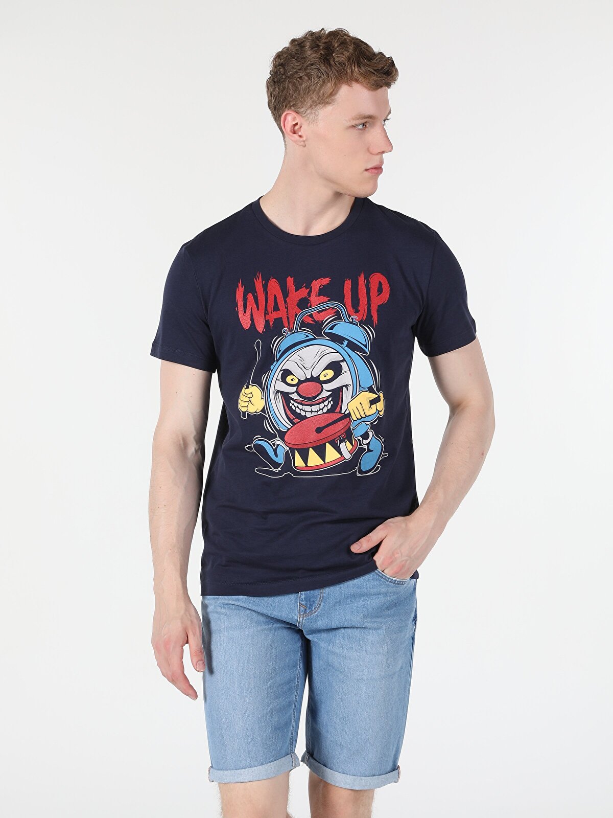 Футболка мужская Colins CL1058701_Q1.V1 синяя XL, Синий, CL1058701_Q1.V1 
Футболка мужская Colins CL1058701_Q1.V1 синяя XL, Синий, CL1058701_Q1.V1