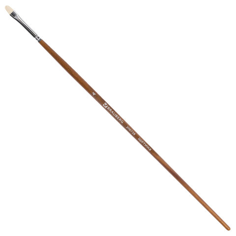 Кисть художественная Brauberg Art Classic, щетина, овальная, № 4, 200728, 5 шт, Коричневый
Кисть художественная Brauberg Art Classic, щетина, овальная, № 4, 200728, 5 шт, Коричневый