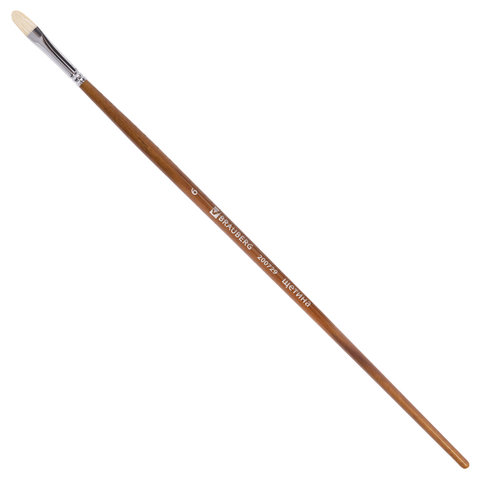 Кисть художественная Brauberg Art Classic, щетина, овальная, № 6, 200729, 5 шт, Коричневый
Кисть художественная Brauberg Art Classic, щетина, овальная, № 6, 200729, 5 шт, Коричневый