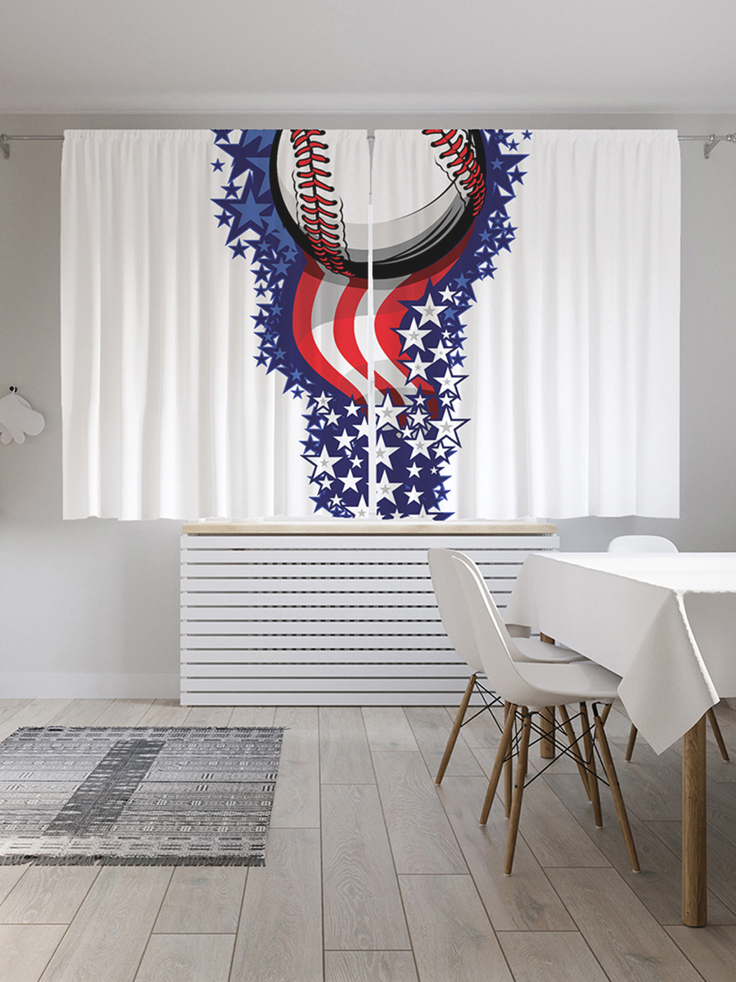 Шторы с фотопечатью "Звездный бросок" из сатена, 290х180 см
Шторы с фотопечатью "Звездный бросок" из сатена, 290х180 см