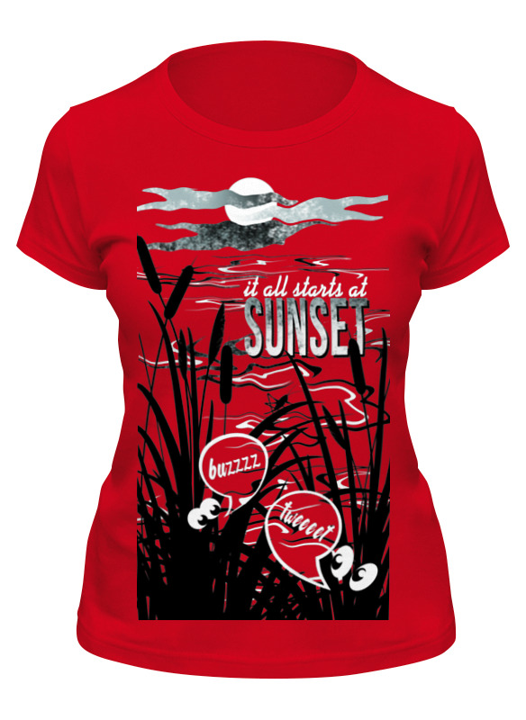 Футболка женская Printio Все начинается на закате красная M, Красный, Все начинается на закате
Футболка женская Printio Все начинается на закате красная M, Красный, Все начинается на закате