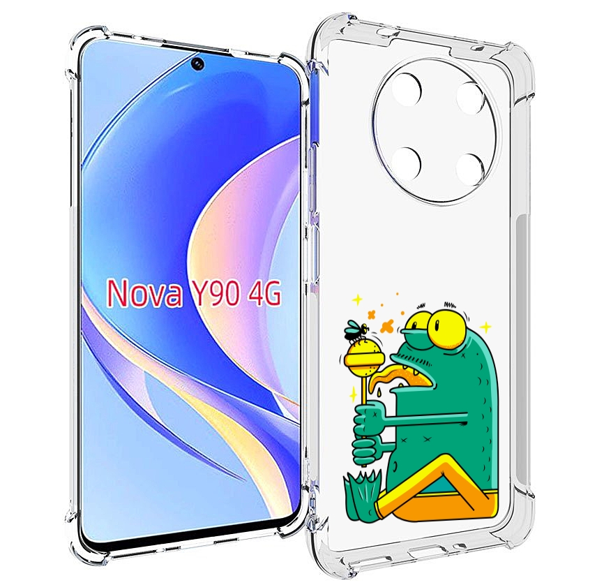 Чехол MyPads Зеленая лягушка с чупа чупсом для Huawei Nova Y90 (CTR-LX1) / Enjoy 50 Pro, Tocco
Чехол MyPads Зеленая лягушка с чупа чупсом для Huawei Nova Y90 (CTR-LX1) / Enjoy 50 Pro, Tocco