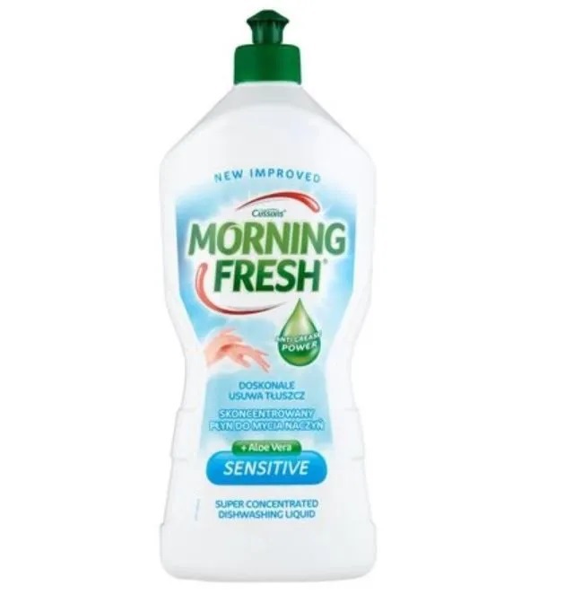 Концентрированное средство для мытья посуды Morning Fresh Sensitive Aloe vera 0.9 л
Концентрированное средство для мытья посуды Morning Fresh Sensitive Aloe vera 0.9 л