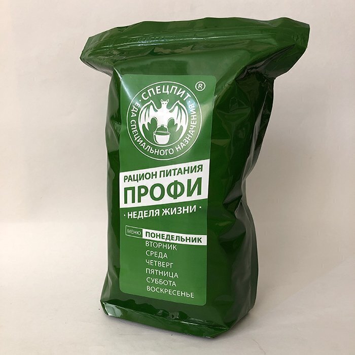 Сухой паек ПОХОДНЫЙ меню ПОНЕДЕЛЬНИК, СПЕЦПИТ (срок годности до мая 2022 года), ПОНЕДЕЛЬНИК
Сухой паек ПОХОДНЫЙ меню ПОНЕДЕЛЬНИК, СПЕЦПИТ (срок годности до мая 2022 года), ПОНЕДЕЛЬНИК