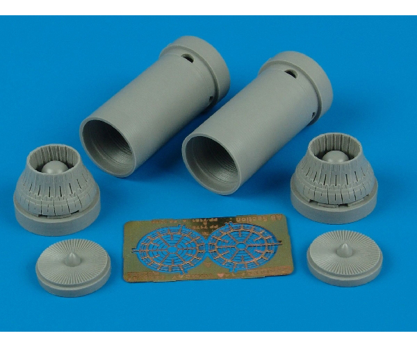 Набор дополнений Aires 1/72 F-14A Tomcat exhaust nozzles - closed position 7178
Набор дополнений Aires 1/72 F-14A Tomcat exhaust nozzles - closed position 7178