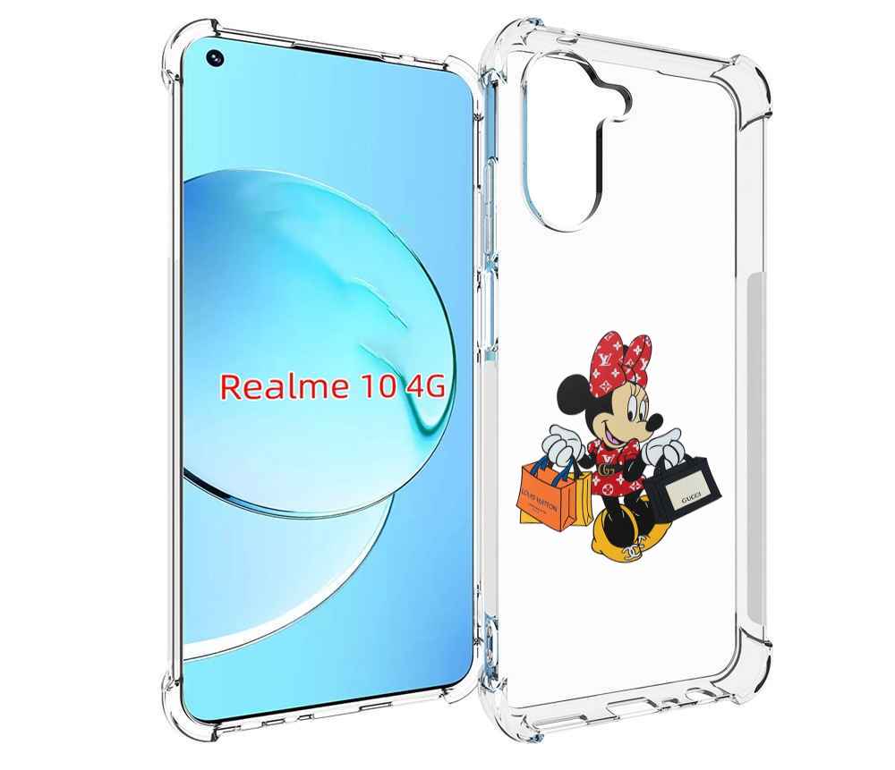 Чехол MyPads модная-девочка-из-микки-мауса женский для Realme 10, Прозрачный, Tocco
Чехол MyPads модная-девочка-из-микки-мауса женский для Realme 10, Прозрачный, Tocco