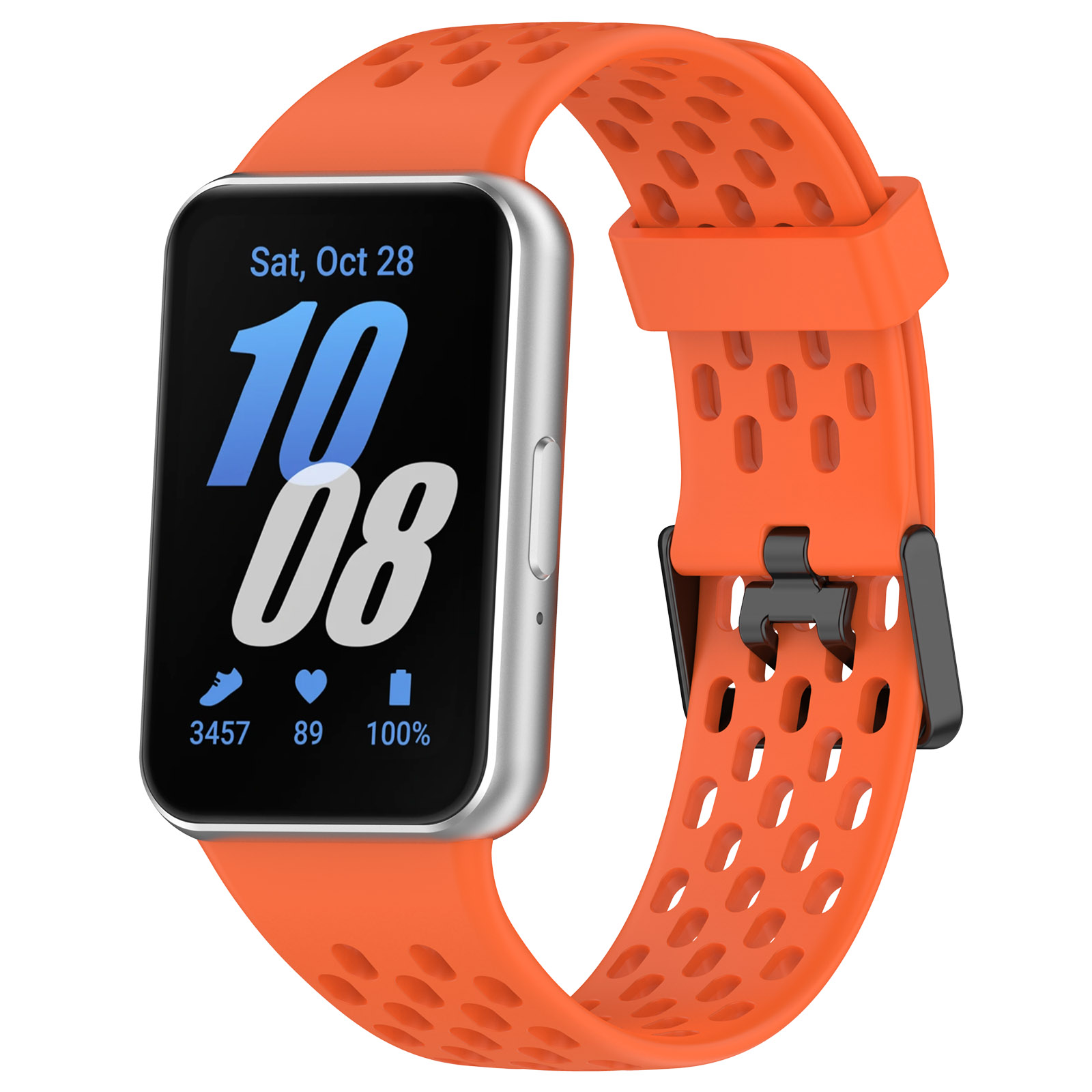 Силиконовый ремешок для Samsung Galaxy Fit 3, с воздушными отверстиями, оранжевый, Galaxy Fit 3
Силиконовый ремешок для Samsung Galaxy Fit 3, с воздушными отверстиями, оранжевый, Galaxy Fit 3