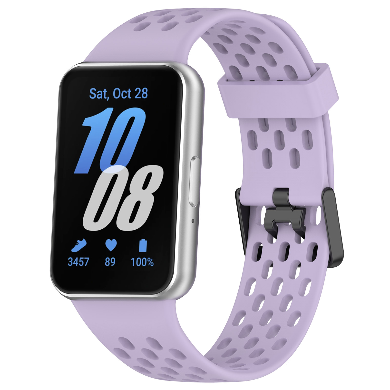 Силиконовый ремешок для Samsung Galaxy Fit 3, с воздушными отверстиями, фиолетовый, Galaxy Fit 3
Силиконовый ремешок для Samsung Galaxy Fit 3, с воздушными отверстиями, фиолетовый, Galaxy Fit 3