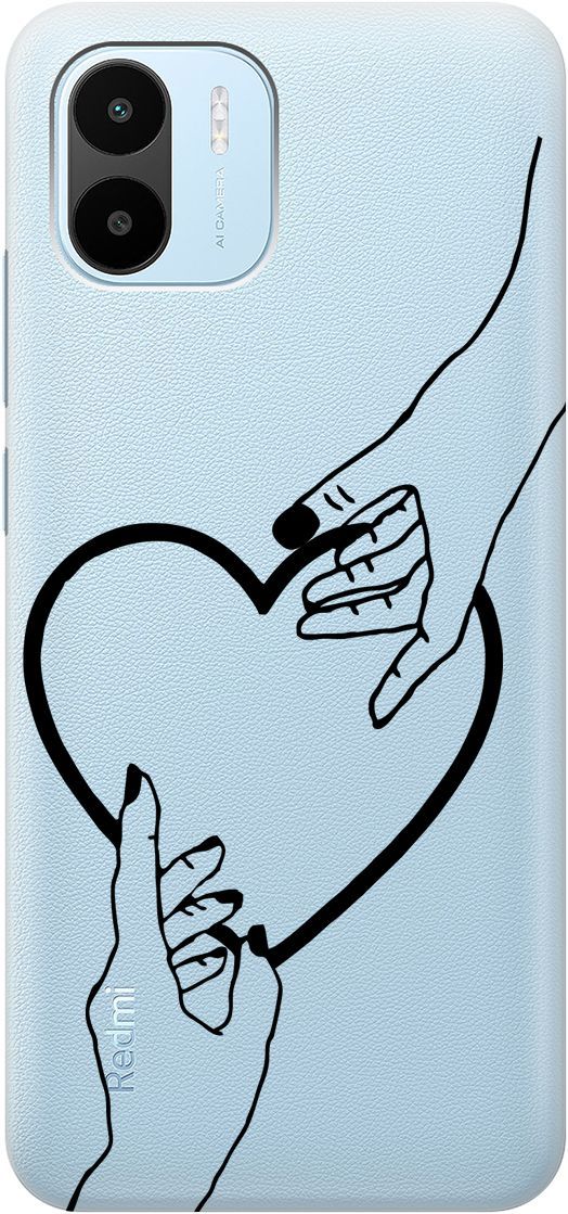 Силиконовый чехол на Xiaomi Redmi A1 с 3D принтом "Hands" прозрачный, Прозрачный;черный, 159270
Силиконовый чехол на Xiaomi Redmi A1 с 3D принтом "Hands" прозрачный, Прозрачный;черный, 159270