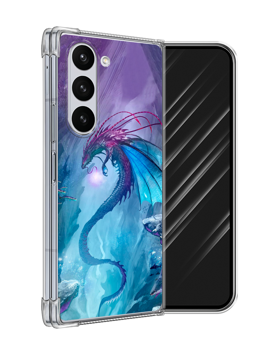 Чехол Awog на Samsung Galaxy Z Fold 6 "Водный дракон", Голубой;фиолетовый;синий, 2109850-1
Чехол Awog на Samsung Galaxy Z Fold 6 "Водный дракон", Голубой;фиолетовый;синий, 2109850-1
